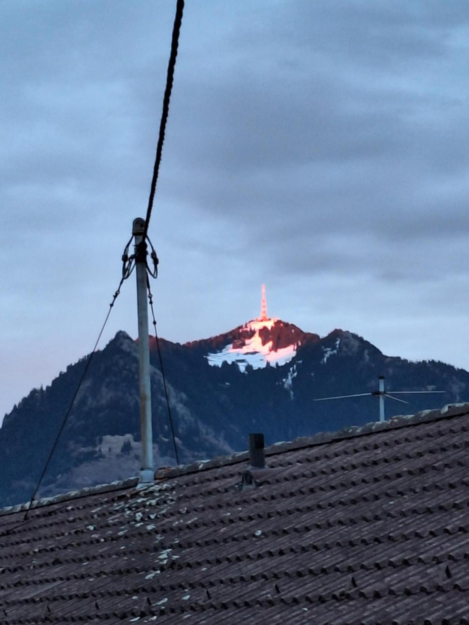 Ferienwohnung Hirsch Glueck Ofterschwang Exterior foto